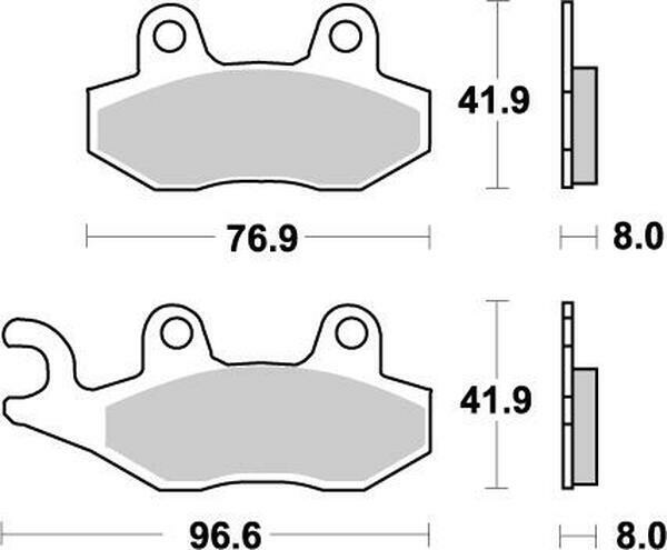 Nitro Brake Pads