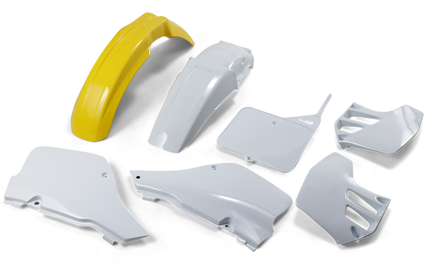 Full Body Replacement Plastic Kit White, Yellow-0