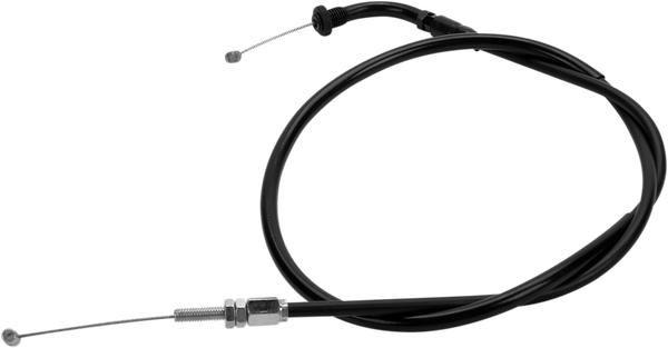 Black Vinyl Throttle Cable Black 