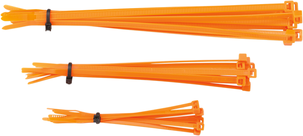 MOOSE RACING Cable Ties Orange 