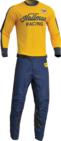 Tricou Thor Hallman Differ Roosted Navy/Yellow-10