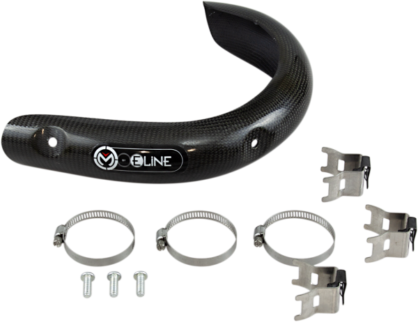 MOOSE RACING E Line 4-stroke Pipe Guard Black 