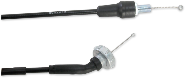 MOOSE RACING Black Vinyl Throttle Cable Black -1