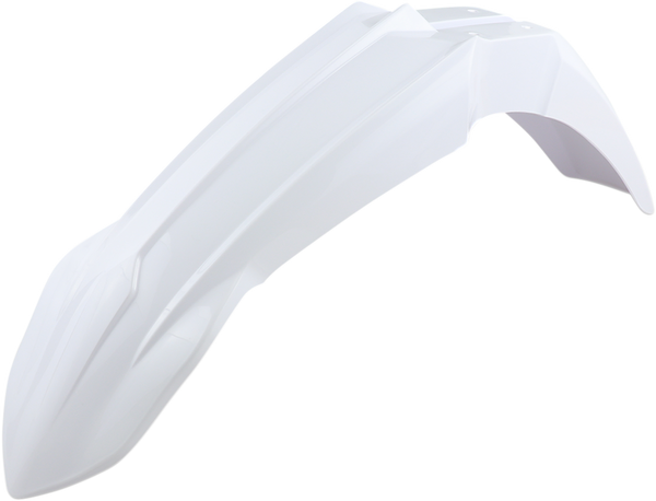 Front Fender Replacement Plastic White