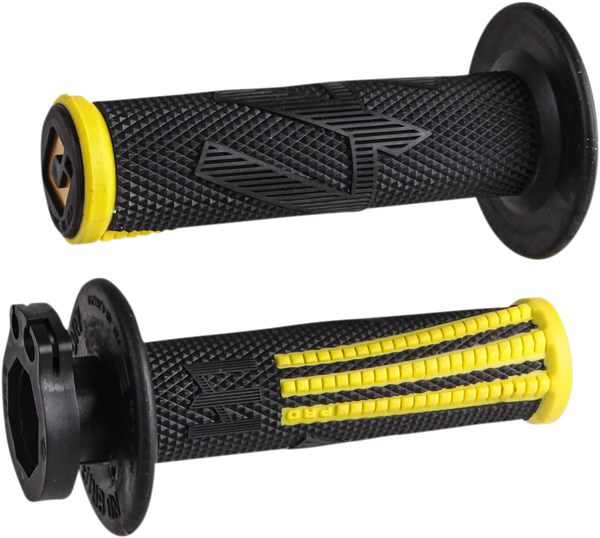 Emig Pro V2 Lock-on Grips Black, Yellow