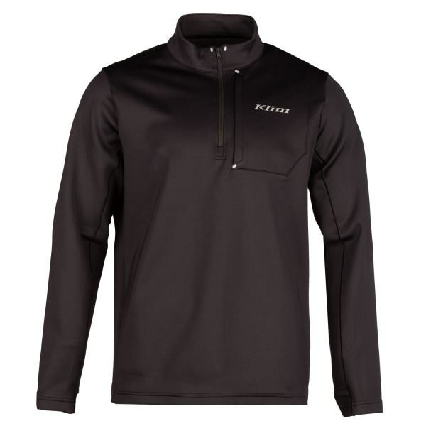 Bluza Corp Klim Defender 1/4 Zip Mid Layer Black-1