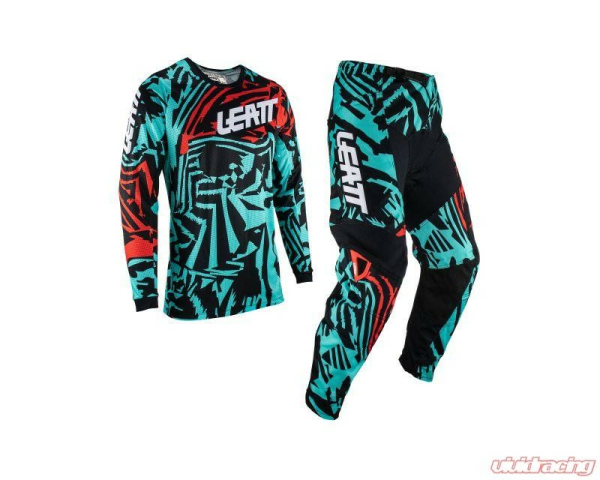 Combo Echipament Leatt 3.5 Fuel Blue/Black/Red