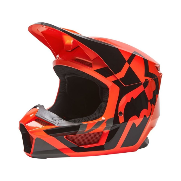 Casca Fox Racing V1 Lux Flo Orange-0