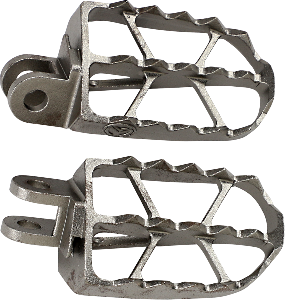 MOOSE RACING Nd Series Footpegs Silver 