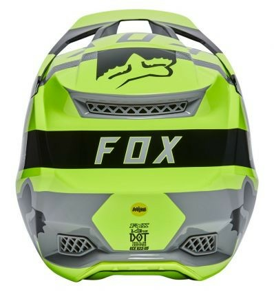 Casca Fox V3 RS Riet Fluo Yellow-2