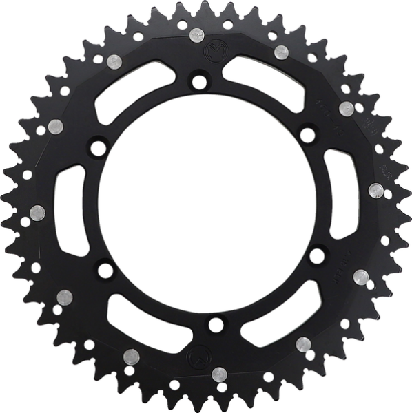 MOOSE RACING Dual Sprocket Black 