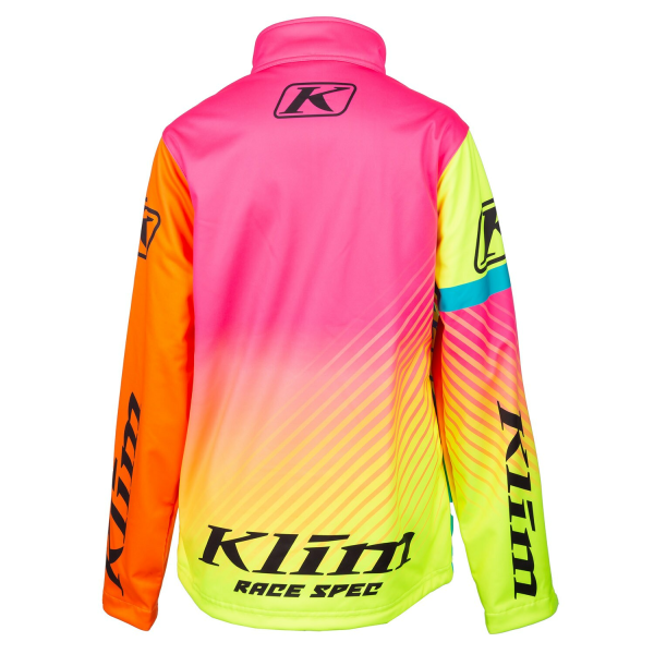 Geaca Klim Revolt Fiery Red - Hi-Vis-0