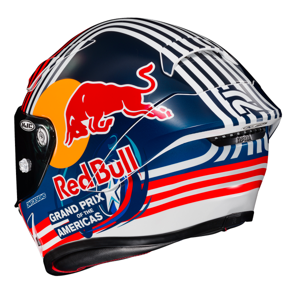 Casca HJC RPHA 1 RED BULL AUSTIN GP Rosu-3