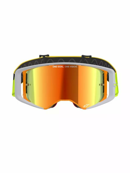 Alpinestars Supertech Corp Abs Vision Goggle Yellow, Gray -0