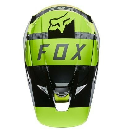 Casca Fox V3 RS Riet Fluo Yellow-0