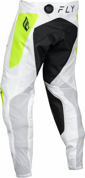 Combo Echipament Mx/Enduro Fly Evolution Alb/Fluo Galben-4