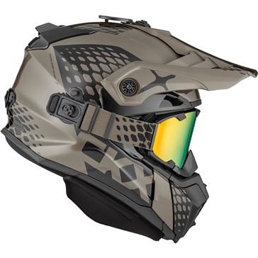 CKX Helmet + Goggles TITAN Viper Titanium M-2