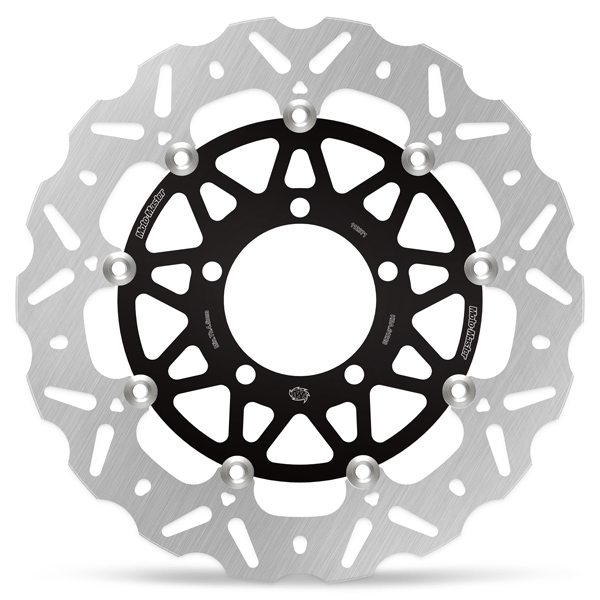 Nitro Series Brake Disc Black, Silver-0