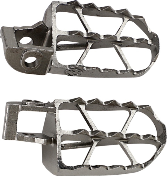 MOOSE RACING Nd Series Footpegs Silver 