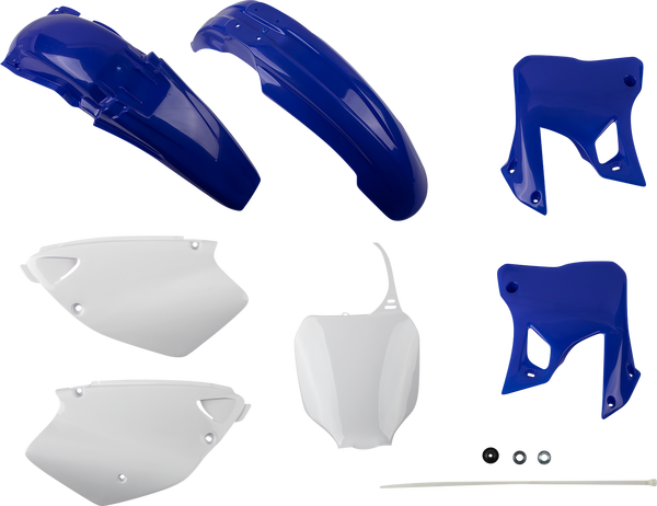 Full Body Replacement Plastic Kit Blue, White-3