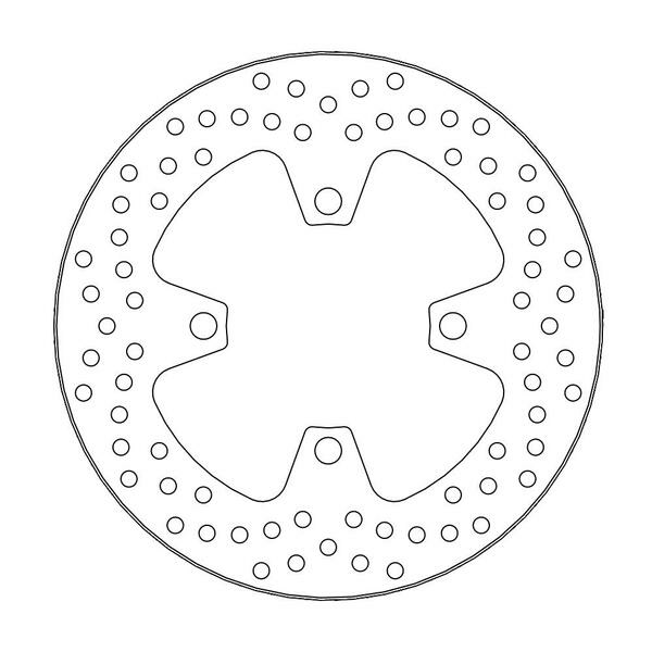 Halo Series Rear Rotor Stainless Steel