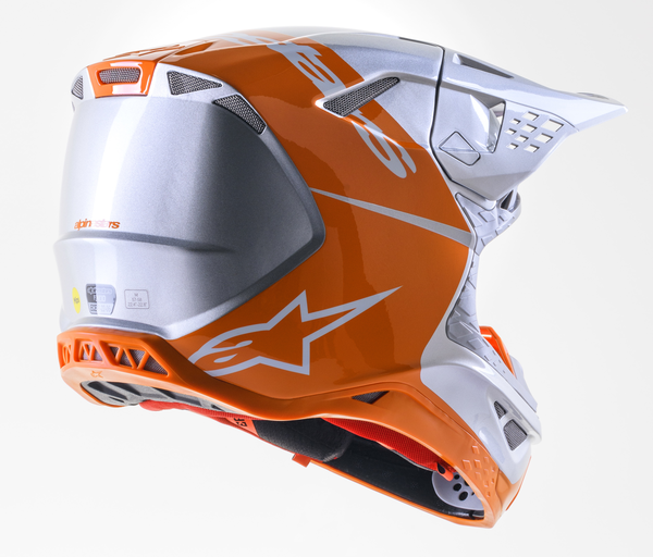 Casca Alpinestars Supertech M10 Flood Orange-0