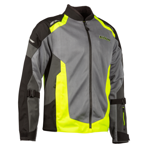 Geaca Moto Textil Klim Touring Induction Hi-Vis/Monument Gray-13