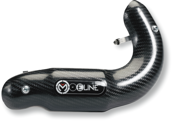 MOOSE RACING E Line 4-stroke Pipe Guard Black 