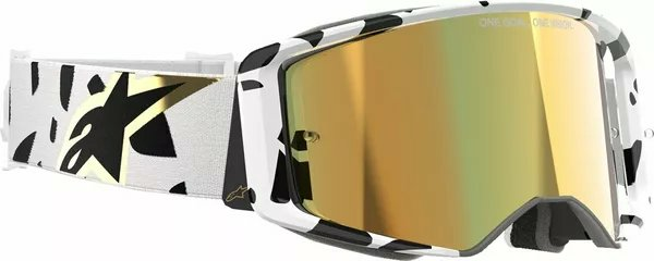 Alpinestars Supertech Corp Abs Vision Goggle White, Black -1