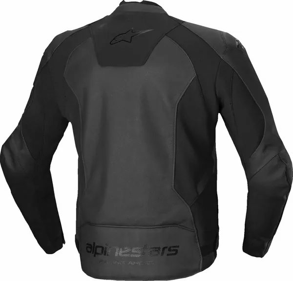 Alpinestars Faster V3 Leather Riding Jacket Black -0