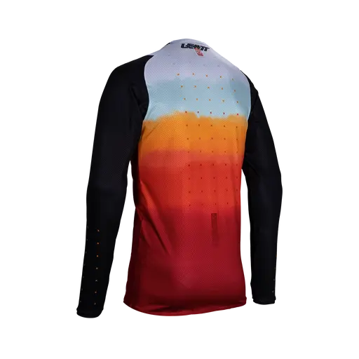 Tricou Leatt 4.5 Lite Glamis Black/Orange/Blue-5