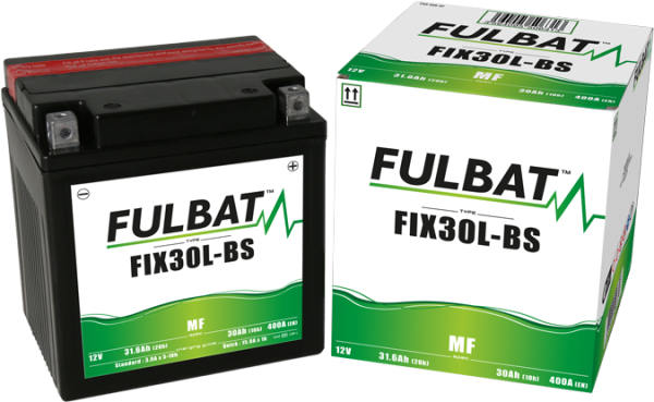 Baterie ATV fara intretinere cu acid Fulbat FIX30L-BS Polaris-0