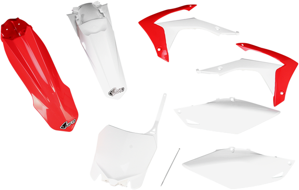 Full Body Replacement Plastic Kit Red, White