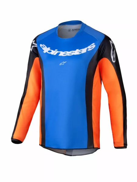 Alpinestars Youth Racer Melt Jersey Blue, Orange -b9e0425a9a1c6875f20b272fc001a593.webp