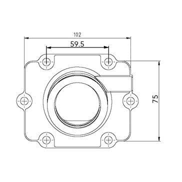 CARBURETOR FLANGE Polaris-0