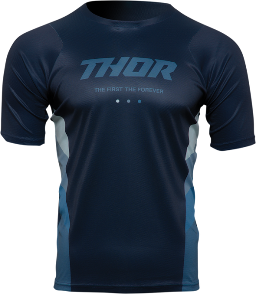 Tricou MTB Thor Assist React Midnight Blue/Teal-ba9f9fcee65aa071d3a289ca4358849d.webp