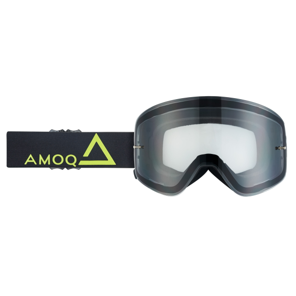 AMOQ MX Goggles Vision Magnetic Black-HiVis - Clear-bac8bad4308bdaff5245c089428e97d7.webp