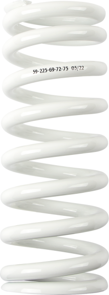 MOOSE RACING Shock Spring White -0