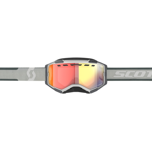 Scott Goggle Fury LS Snow Cross grey ls red chrome-0