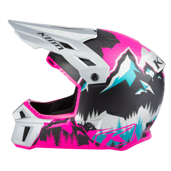 Casca Snowmobil Klim F3 Carbon ECE Wild - Chameleon-47