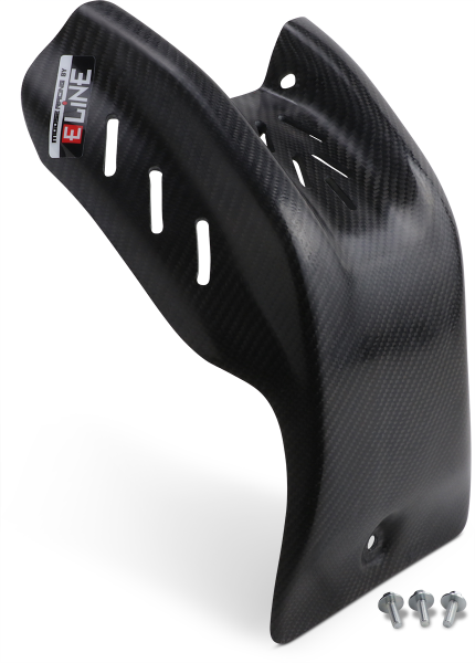 MOOSE RACING Carbon Fiber Skid Plate Black 