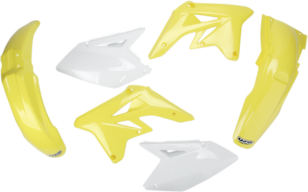 Full Body Replacement Plastic Kit White, Yellow