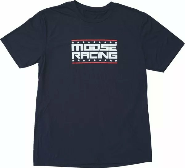 MOOSE RACING All-american T-shirt Blue 