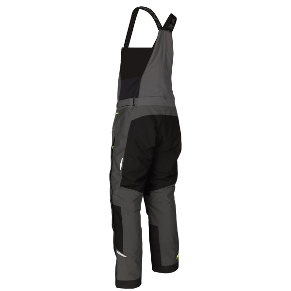 Pantaloni Snowmobil Klim Klimate Bib Insulated Black - Metallic Silver-6