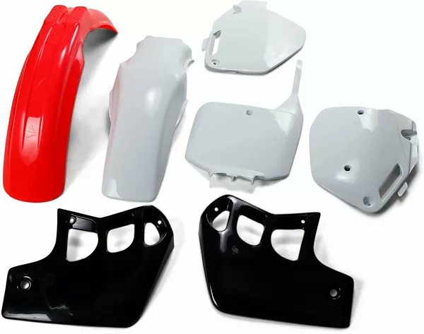 Full Body Replacement Plastic Kit White, Black, Red-1