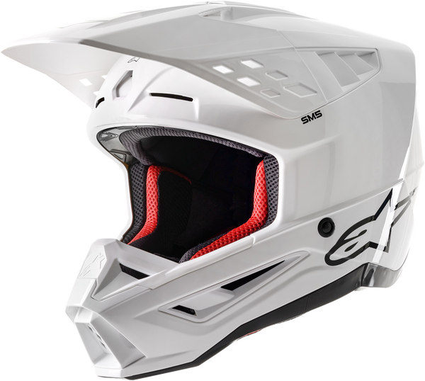 Casca Alpinestars Supertech M5 Solid White Glossy-1