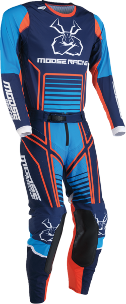 MOOSE RACING Agroid Jersey Blue, Orange -2