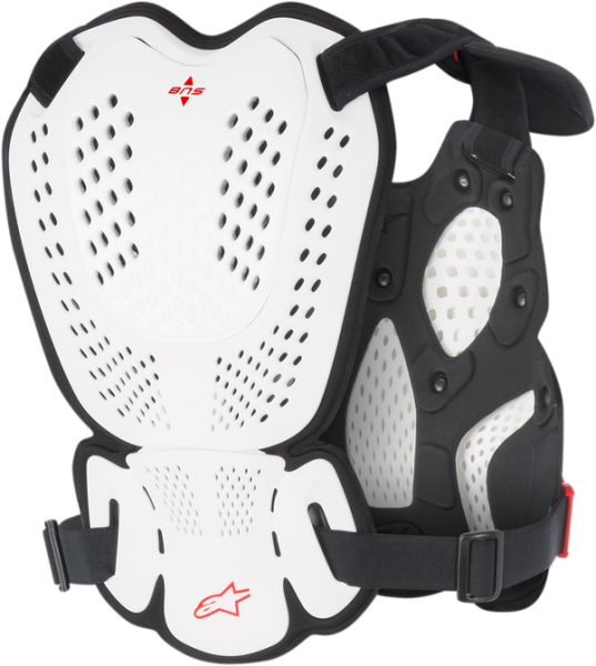 Armură Alpinestar A-1 White Black Red-3