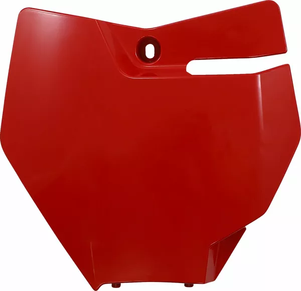 Replacement Front Number Plate Red-1