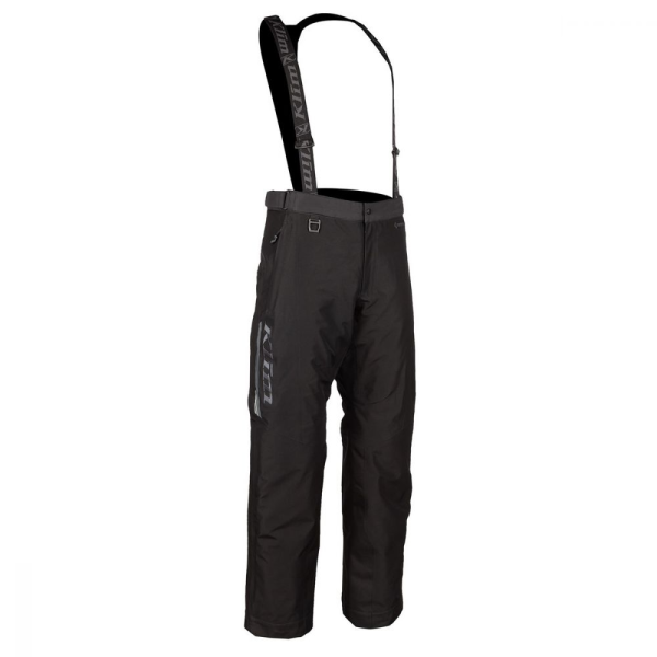 Pantaloni Snowmobil Klim Kaos Black - Asphalt Insulated-1